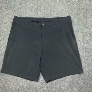 Lululemon Shorts Mens Size 38 Black Commission Classic 9" Activewear LM7AK8S